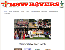 Tablet Screenshot of nsw.rovers.com.au